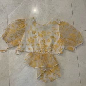 En Saison dressy top